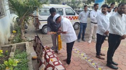 Republic Day was celebrated on 26/01/2026 at Ayurved College, Hospital & Research Center, Pundlik Nagar, Degaon, Taluka Risod.